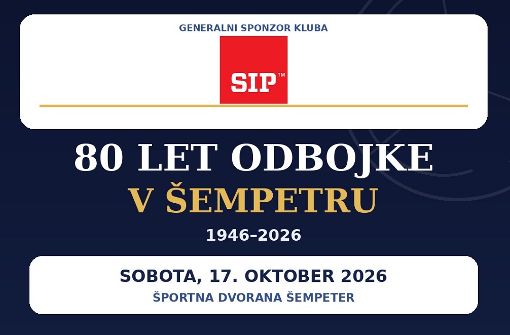 80. let odbojke v Šempetru