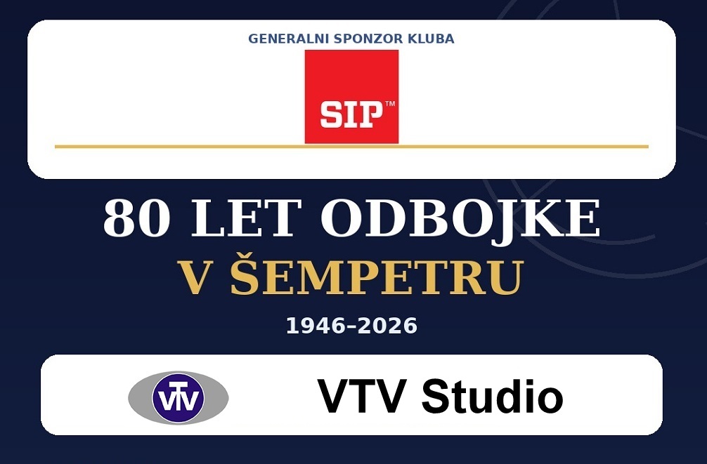VTV Studio – 80 let odbojke v Šempetru
